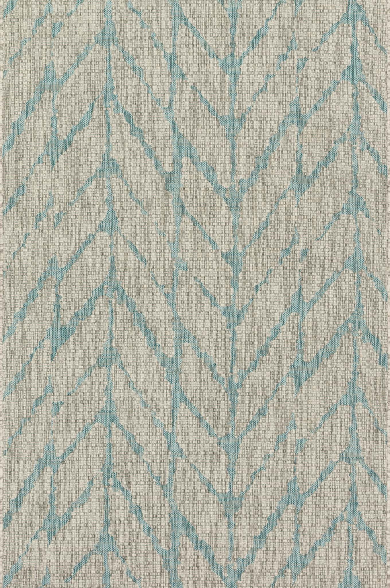 Loloi Isle Mist / Aqua 9'-2" x 12'-1" - Image 0