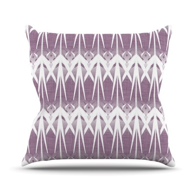 Arrow Lavender Throw Pillow - 20'' H x 20'' - with insert - Image 0