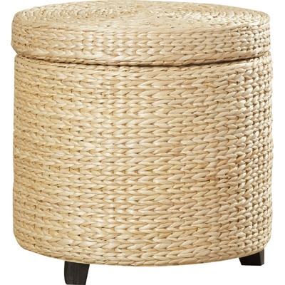 Kings Point Storage Ottoman - Natural - Image 0