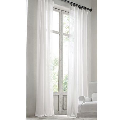 STONEWASHED SHEER LINEN DRAPERY - 50x108 - Image 0