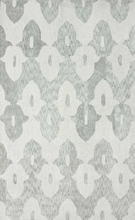 Hand Hooked Honor Cotton rug - Light Grey; 8' 3" x 11' - Image 0