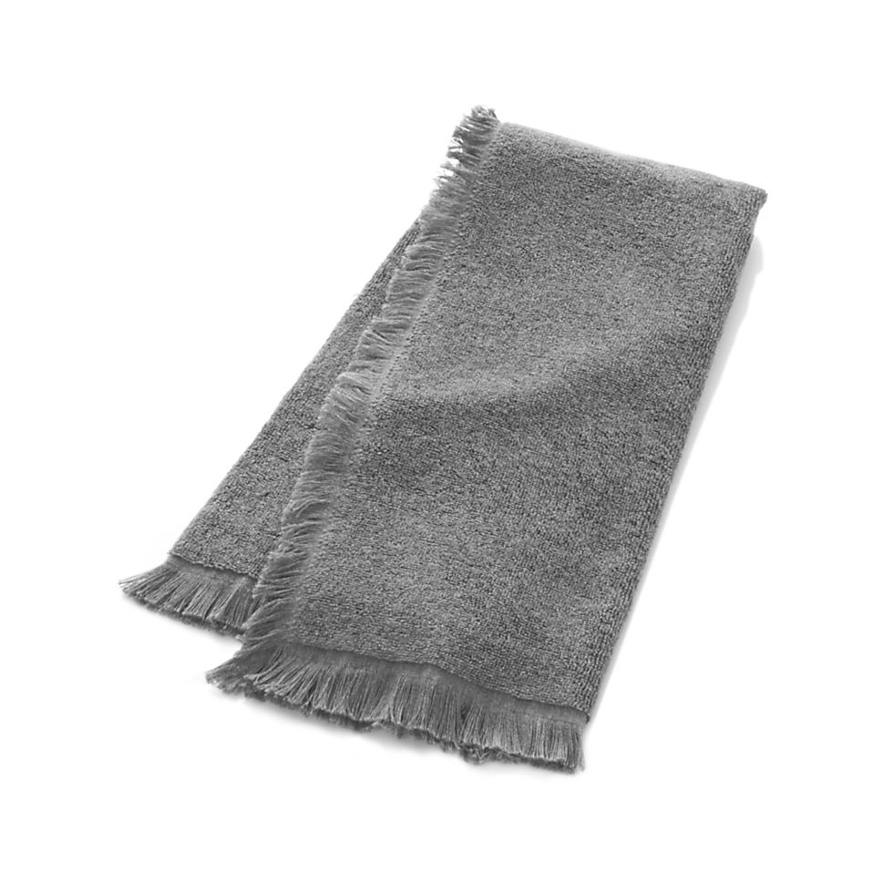 Fringe Grey Hand Towel - Image 0