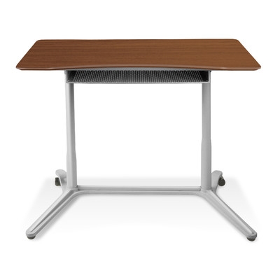 Height Adjustable Standing Desk - Walnut - Image 0