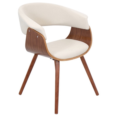 Vintage Mod Arm Chair - Cream - Image 0