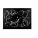 Motion Painting Print on Wrapped Canvas in Black and White - Image 0