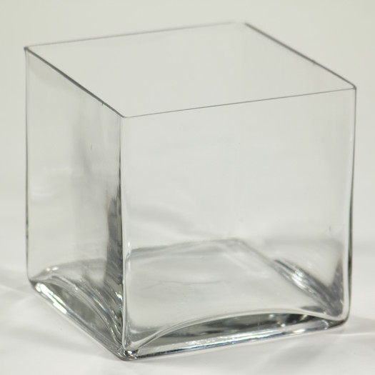 Square Glass Vase - Image 0