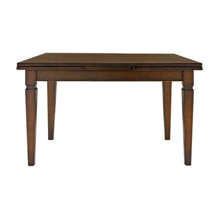 LUCIANO 54" RECTANGLE DINING TABLE IN BURNISHED BROWN - Image 0