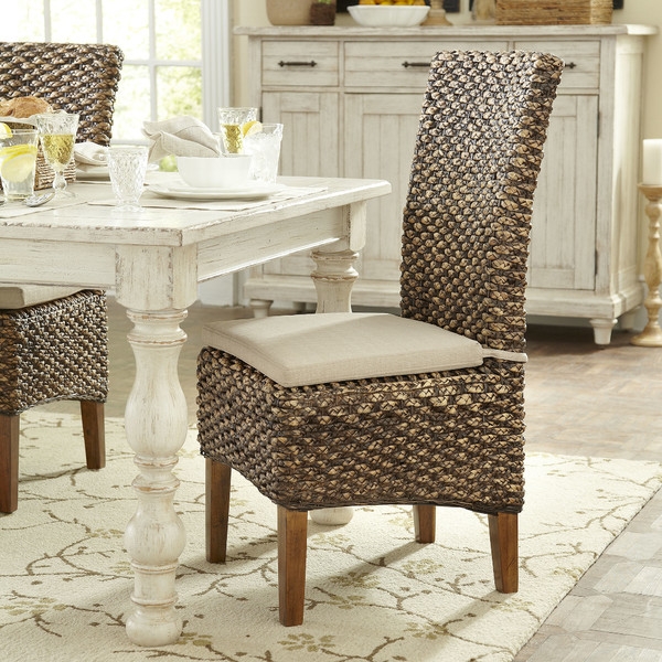 Woven Seagrass Side Chairs - Image 0