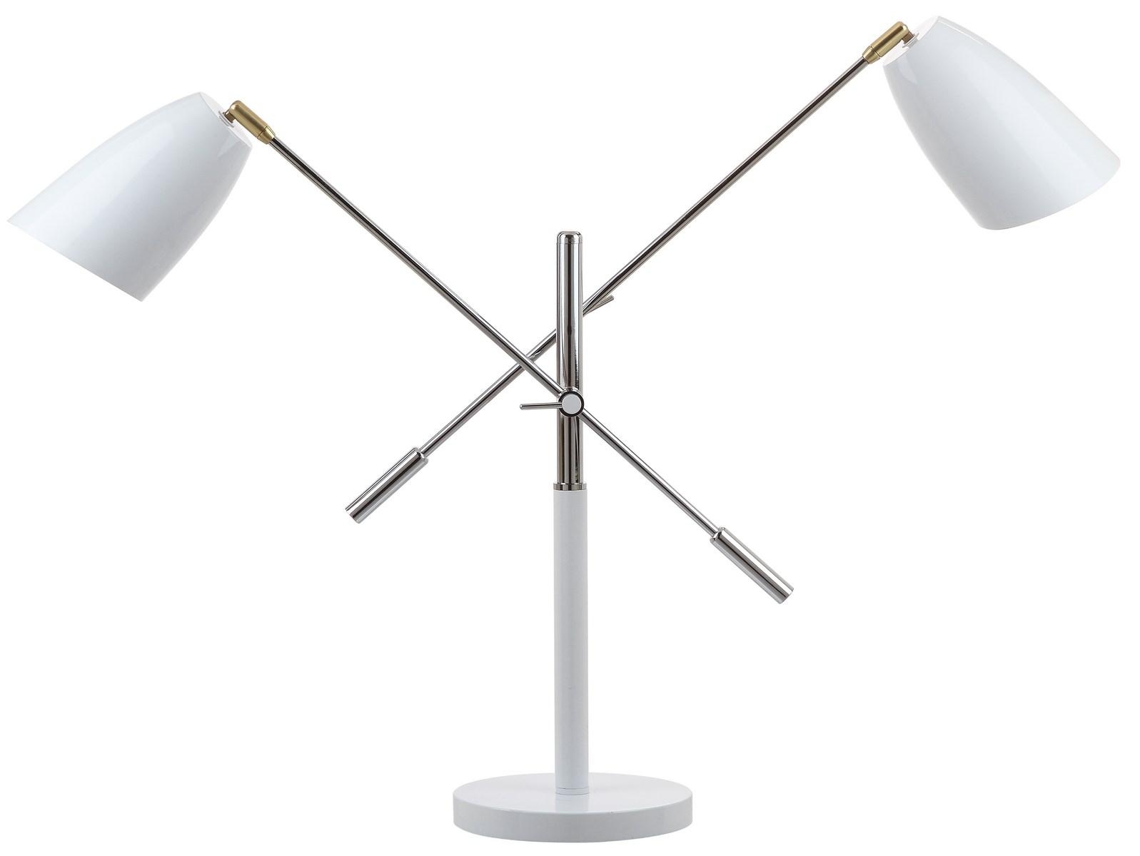 Mavis 32-Inch H Adjustable Table Lamp - White - Arlo Home - Image 0