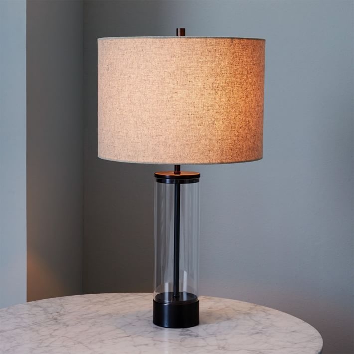Acrylic Column Table Lamp - Image 0