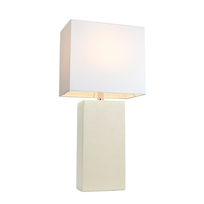 legant Designs 21" H Table Lamp with Rectangular Shade by All the Rages - Image 0