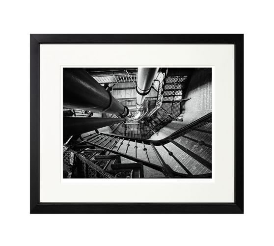 The New York Times Archive - Winding Staircase - 2008-20"x17"-Framed - Image 0