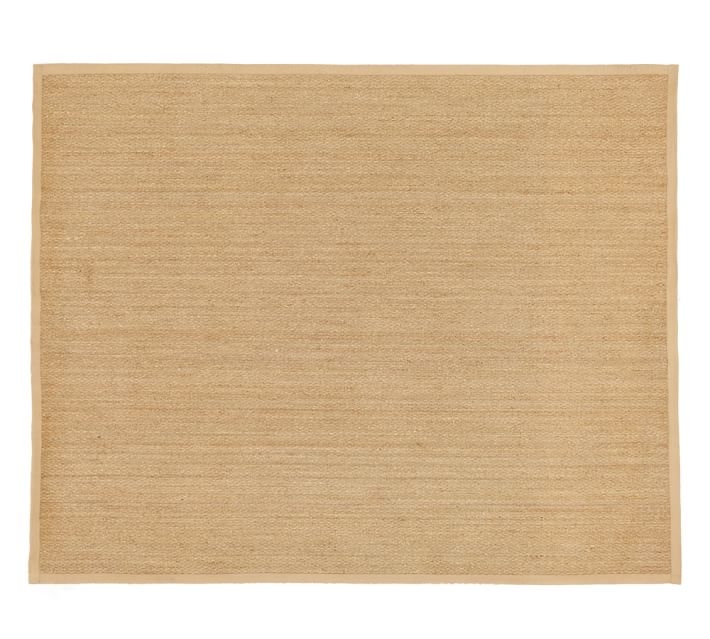 COLOR-BOUND SEAGRASS RUG - NATURAL - 8' x 10' - Image 0