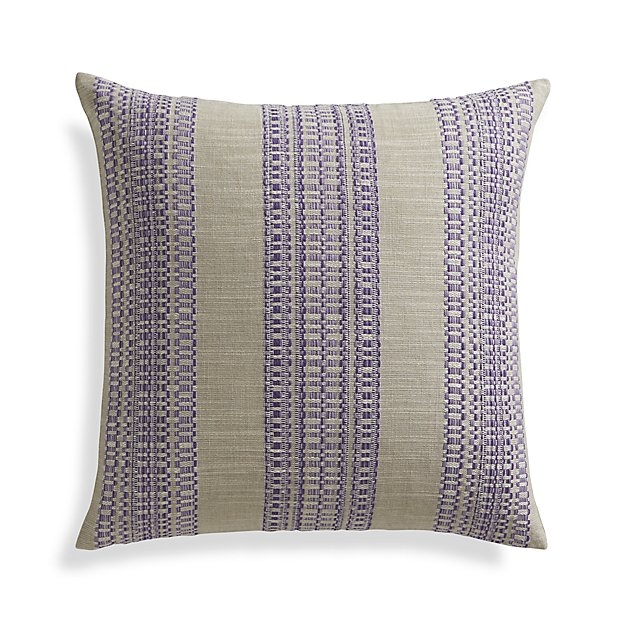 Dabney Grape Purple 20" Pillow- With insert - Image 0
