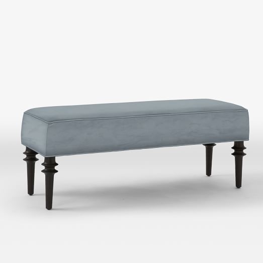 Upholstered Bench - Dove Gray - Image 0