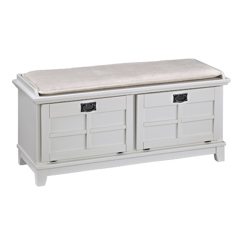 Home Styles Arts and Crafts Upholstered Entryway Bench - Image 0