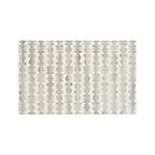 Graphite Neutral Striped Wool 5'x8' Rug - Image 0