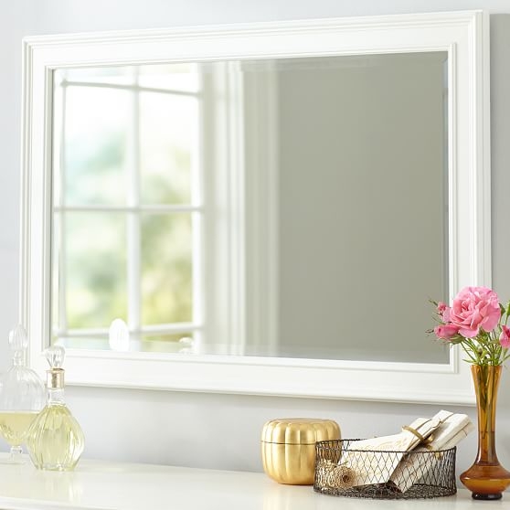 Simple Mirror, White - Image 0
