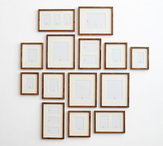Gallery in a Box, Espresso stain Frames - Set of 6 - Image 0