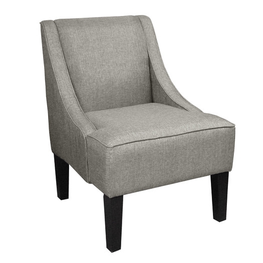 Swoop Groupie Side Chair - Pewter - Image 0
