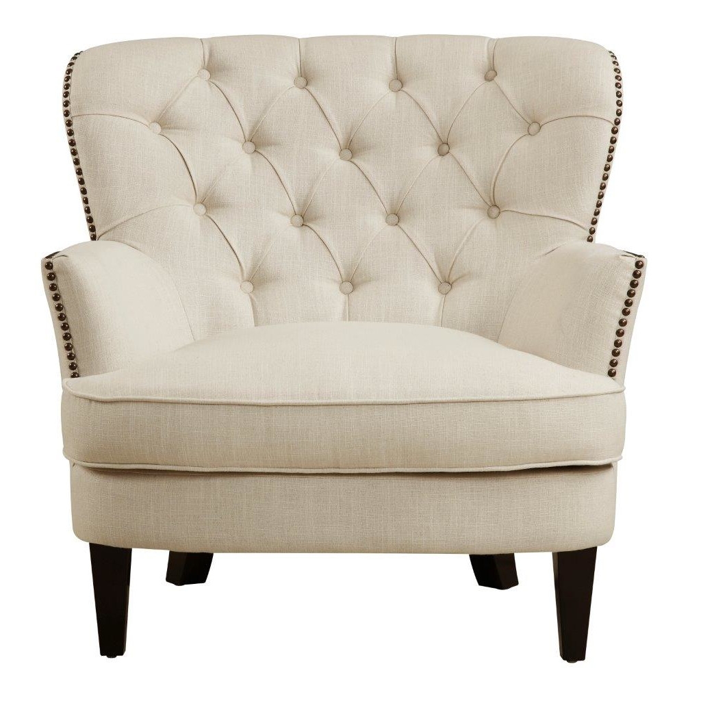 Celine Flour Upholstered Arm Chair - Image 0