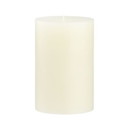 Ivory 4"x6"Pillar Candle - Image 0