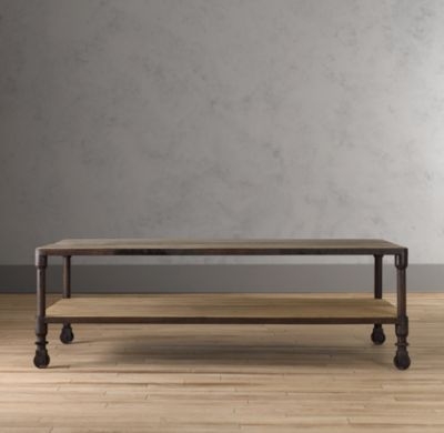 DUTCH INDUSTRIAL COFFEE TABLE - Image 0
