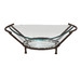 Decorative Bowl Center Piece with Metal Stand - Image 0