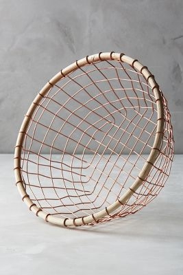 Brushed Wire Storage Basket - Image 0