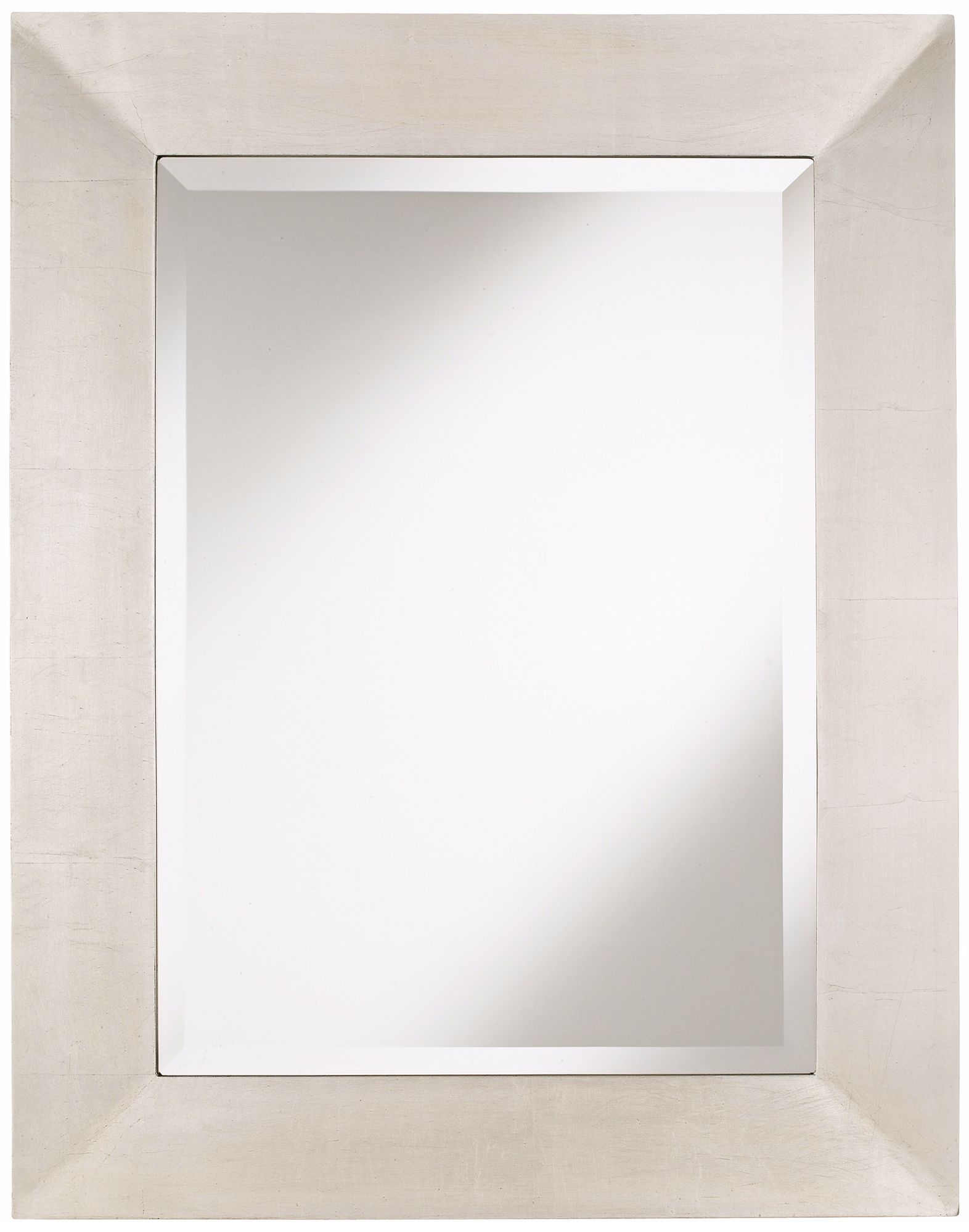 Brondby Silver Finish 36" High Rectangular Wall Mirror - Image 0