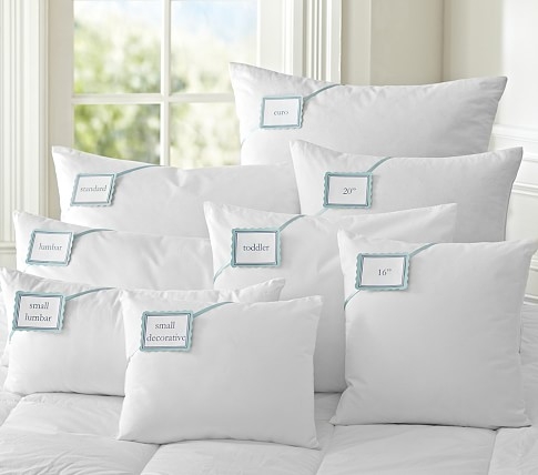Luxury Loft Down Alternative Pillows- 16" sq- White - Image 0