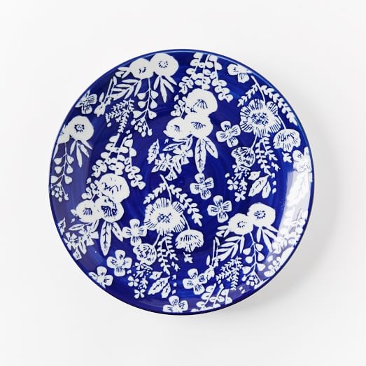 Collector's Editions Plates - Navy Floral - Image 0