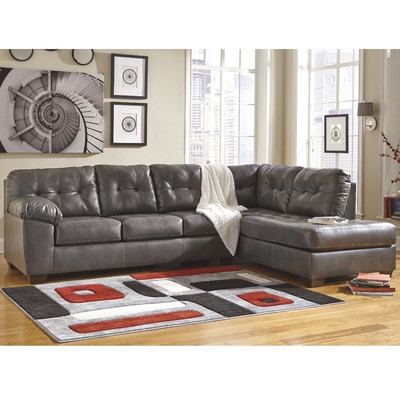 Alliston Leather Sectional -  Right Arm Facing - Image 0