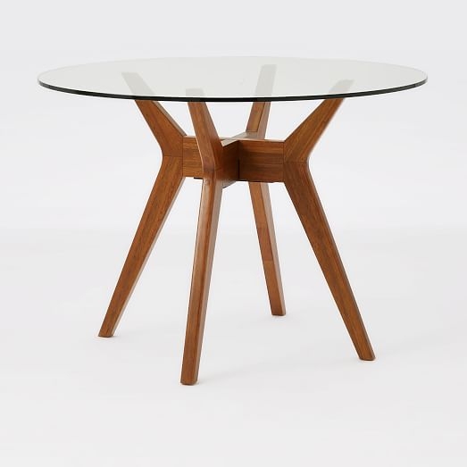 Jensen Round Glass Dining Table - Image 0