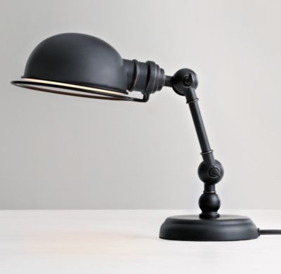 mini academy task table lamp oil-rubbed bronze - Image 0
