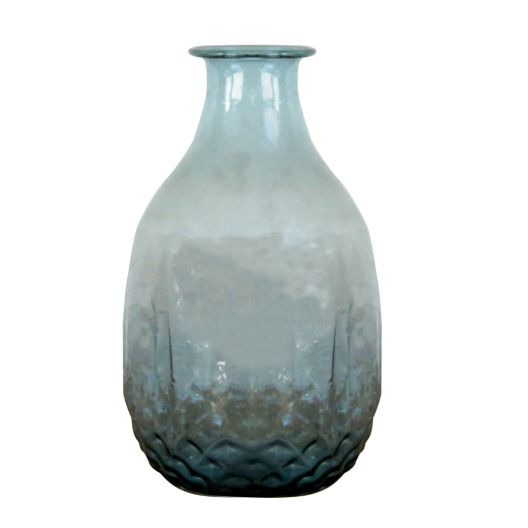 Recycled Hand Blown Glass Vase - Image 0