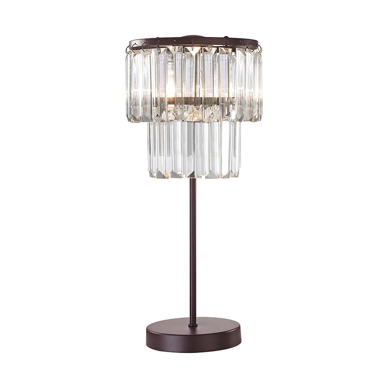 Antoinette 18'' High 1-Light Table Lamp - Oil Rubbed Bronze - Image 0