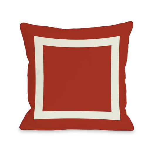 Throw Pillow - Red - Image 0