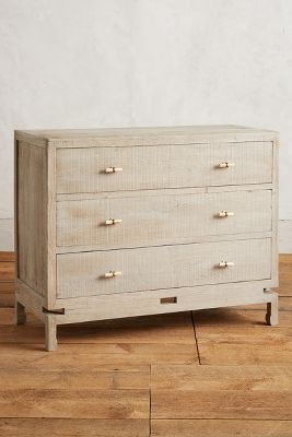 Tanah Three-Drawer Dresser - Grey - Image 0