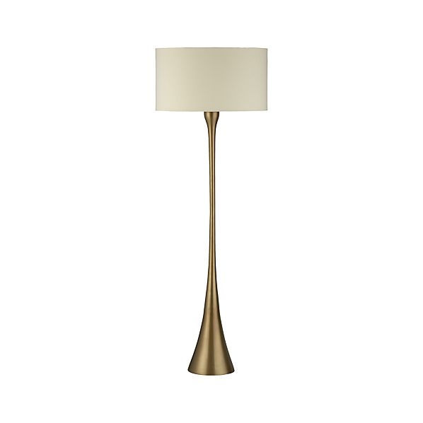 Melrose Brass Floor Lamp - Brass - Image 0