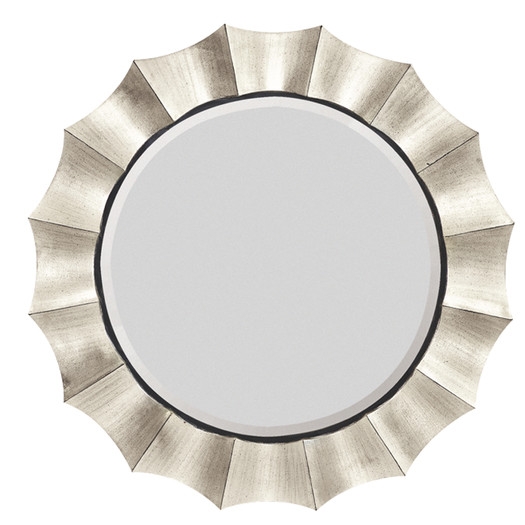 Contemporary Round Bevel Wall Mirror - Image 0