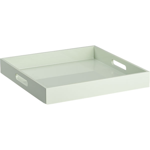 High-gloss square mint tray - Image 0