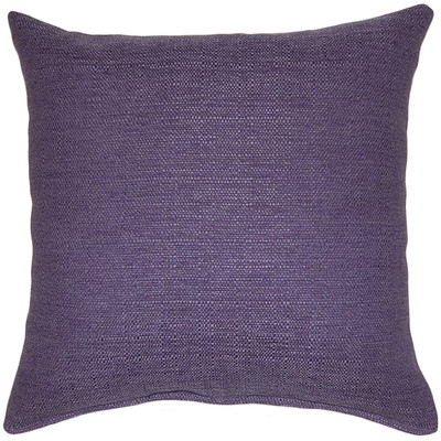Grandstand Throw Pillow - 17x17 - Purple with insert - Image 0