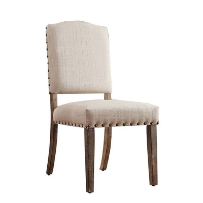 Satine Nailhead Side Chair - set of 2 - Image 0