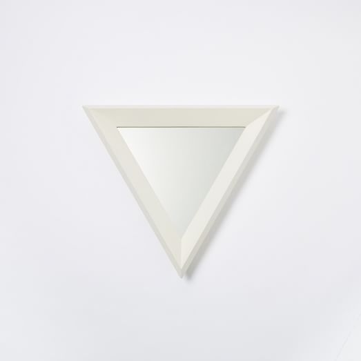 Color Wash Mirror - Triangle (white) - Image 0