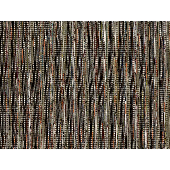 Recycled cotton grey-orange rug - Image 0