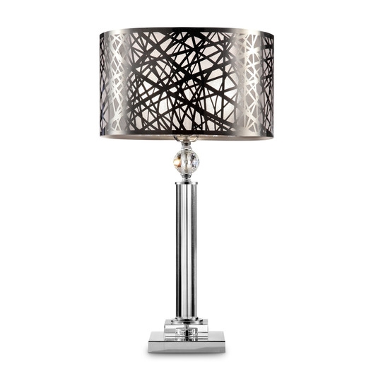Chic Array 27.5" H Table Lamp with Drum Shade - Image 0
