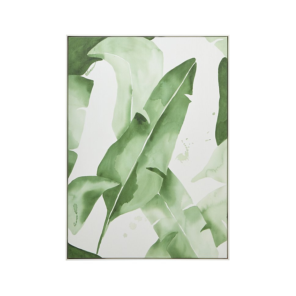 Beverly Palms Print, 37.25"Wx51.25"H, White Frame - Image 0