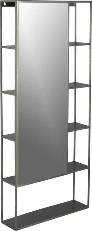 Peek shelf with mirror - Image 0