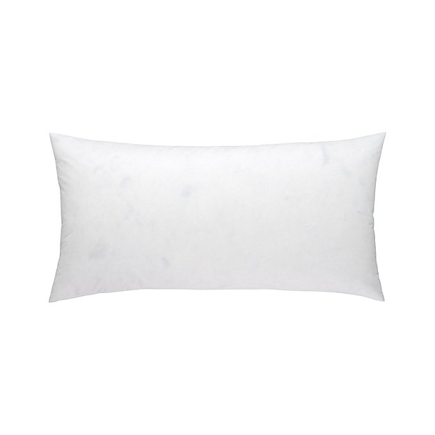 Feather-Down 24"x12" Pillow Insert - Image 0